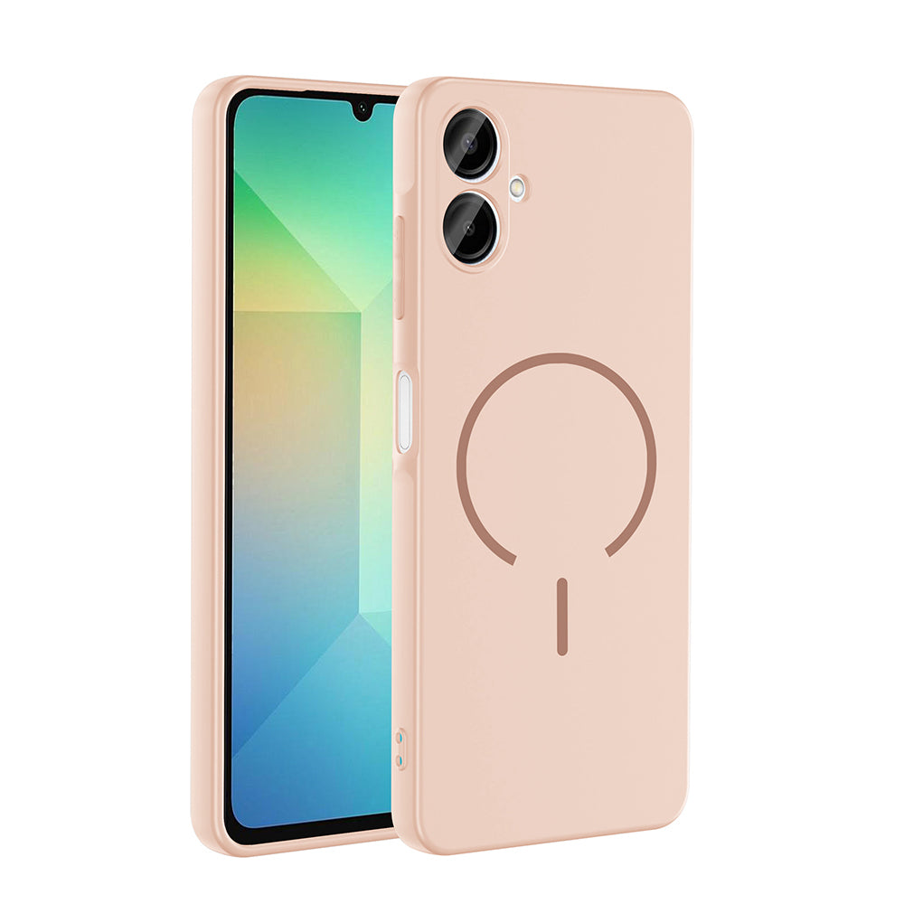 Galaxy A06 Uyumlu Kılıf M-safe Şarj Özellikli Zore Meta Kapak