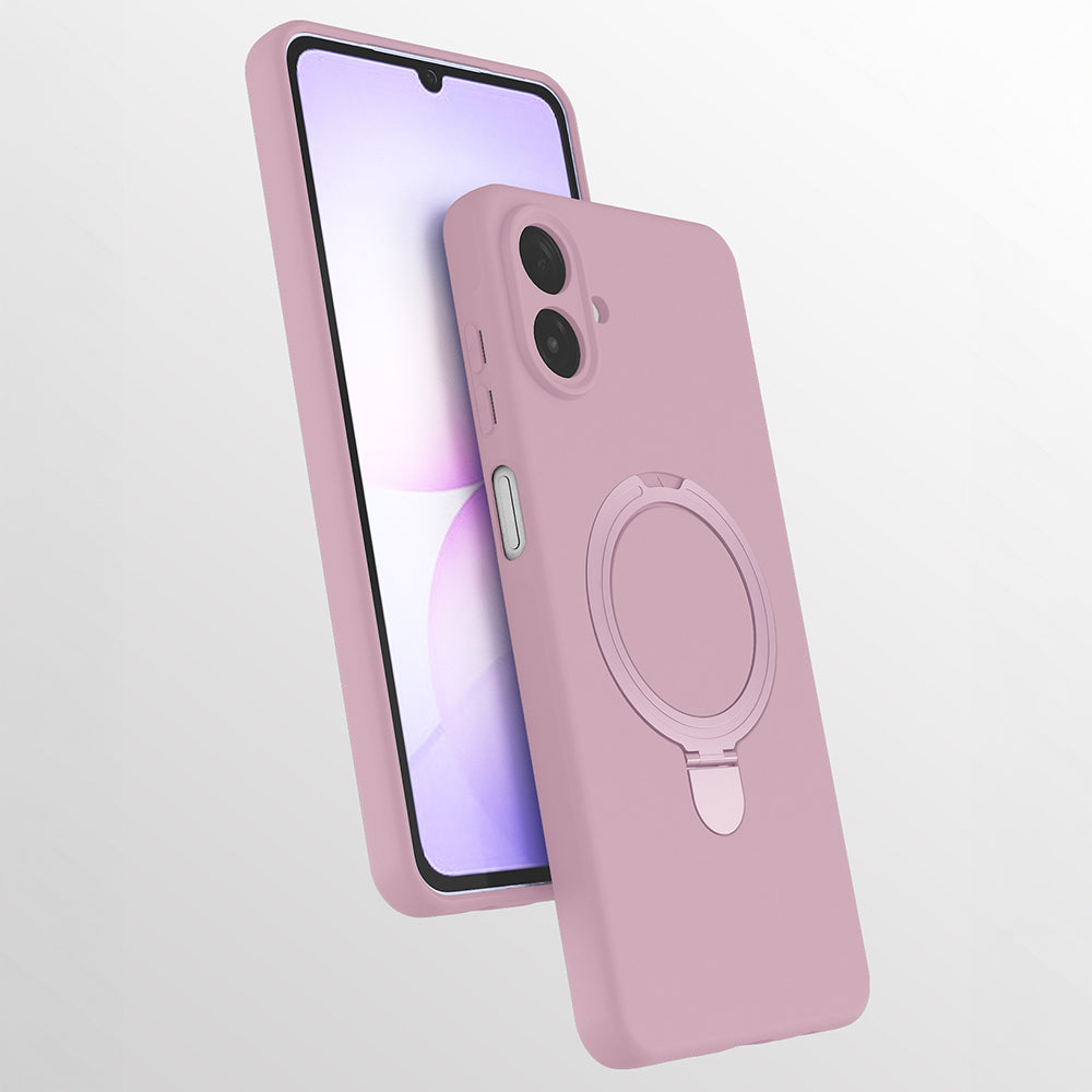 Galaxy A07 Uyumlu Kılıf M-safe Şarj Özellikli Standlı Zore Samara Kapak