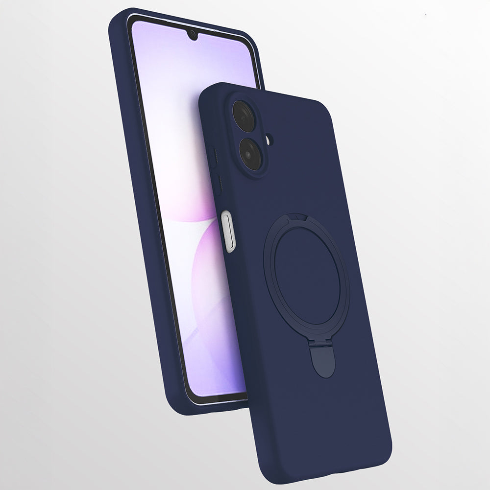 Galaxy A07 Uyumlu Kılıf M-safe Şarj Özellikli Standlı Zore Samara Kapak