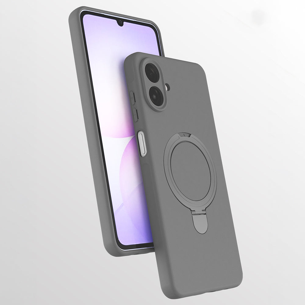 Galaxy A07 Uyumlu Kılıf M-safe Şarj Özellikli Standlı Zore Samara Kapak