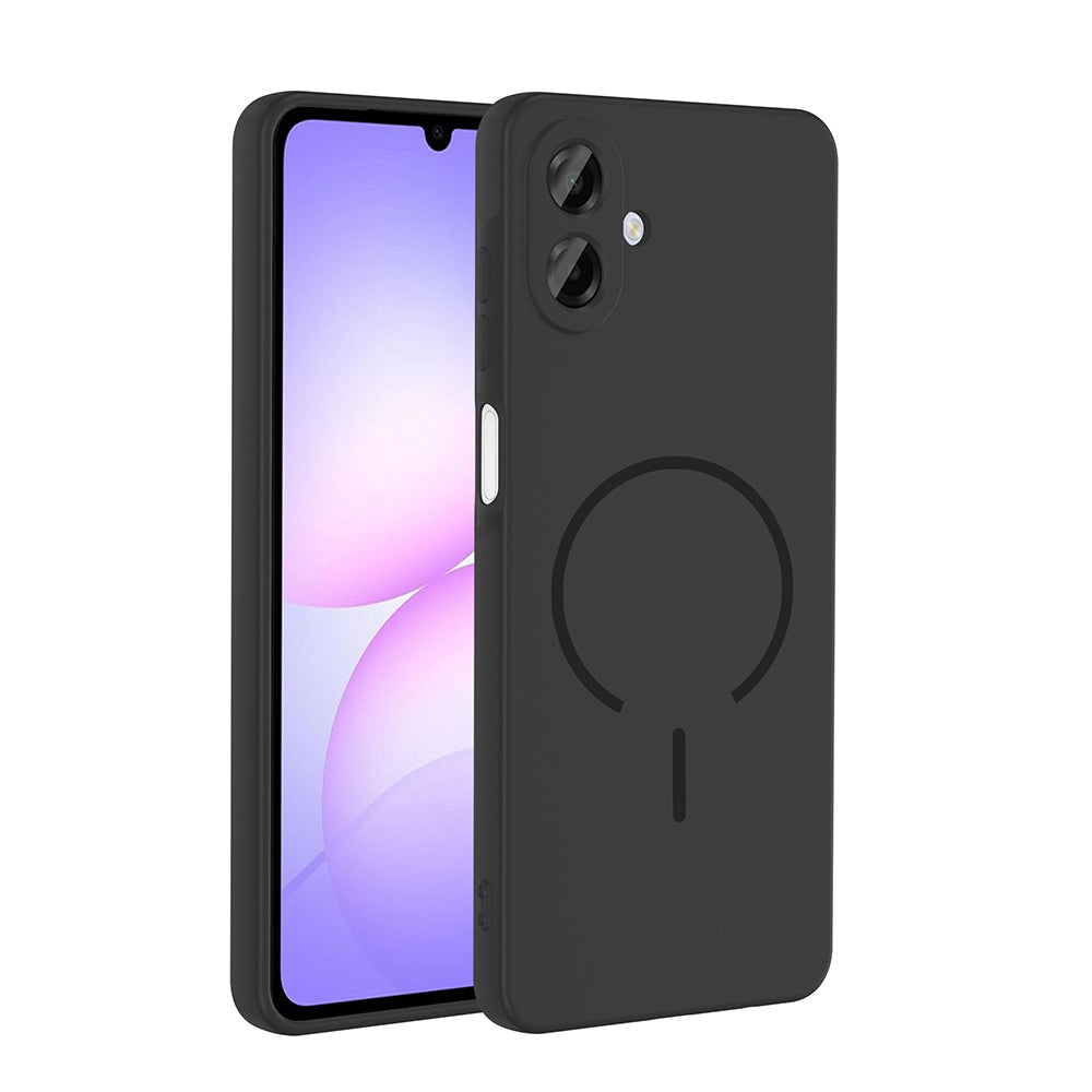 Galaxy A07 Uyumlu Kılıf M-safe Şarj Özellikli Zore Meta Kapak