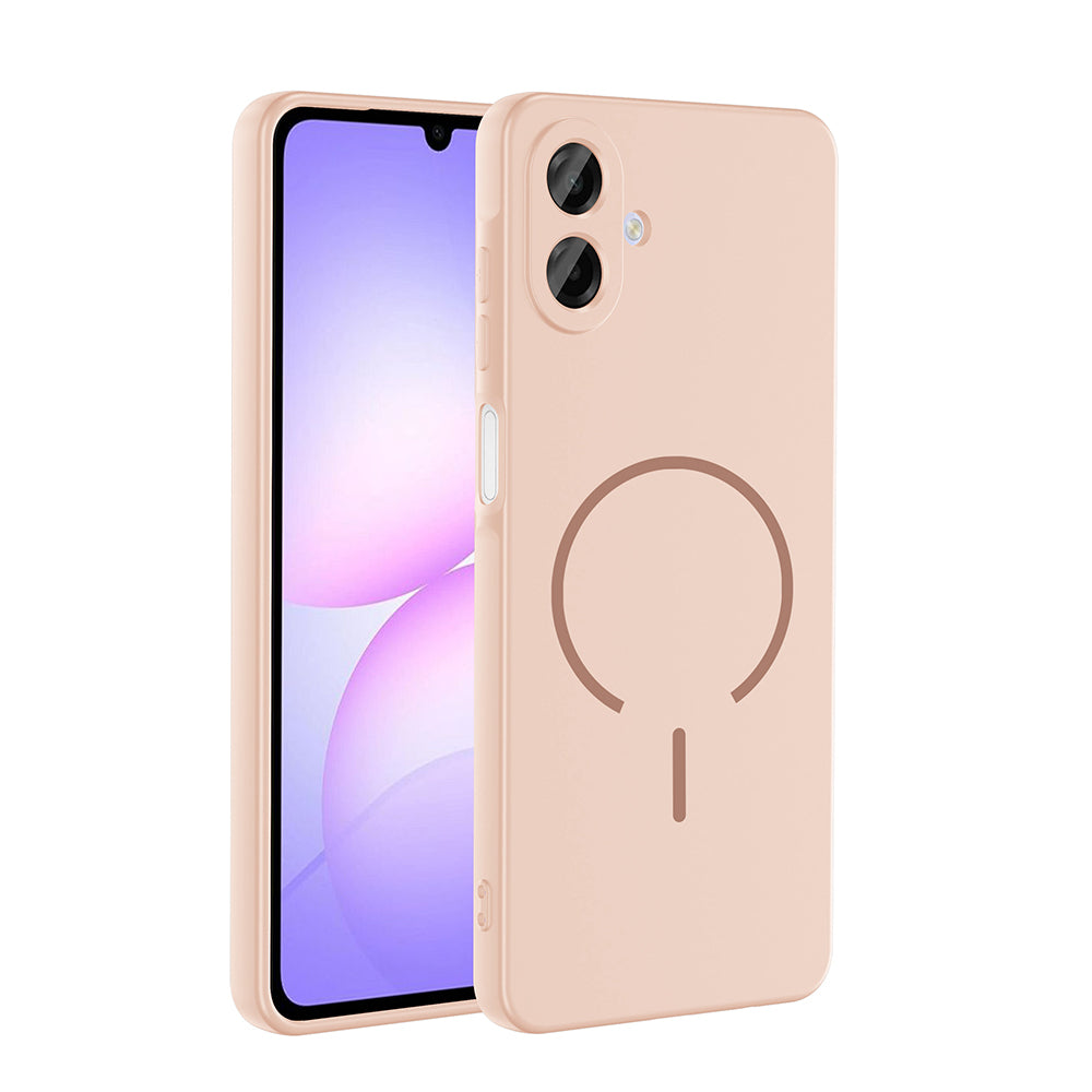 Galaxy A07 Uyumlu Kılıf M-safe Şarj Özellikli Zore Meta Kapak