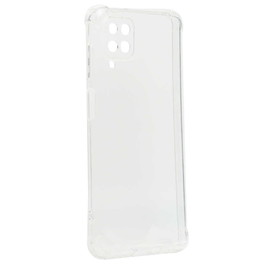 Galaxy A12 Uyumlu Kılıf Zore Kamera Korumalı Nitro Anti Shock Silikon