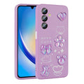 Galaxy A14 5G Uyumlu Kılıf Kabartma Figürlü Parlak Zore Toys Silikon Kapak