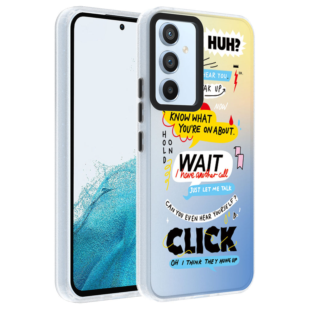 Galaxy A14 Uyumlu Kılıf Desenli Zore Dragon Sert Kapak