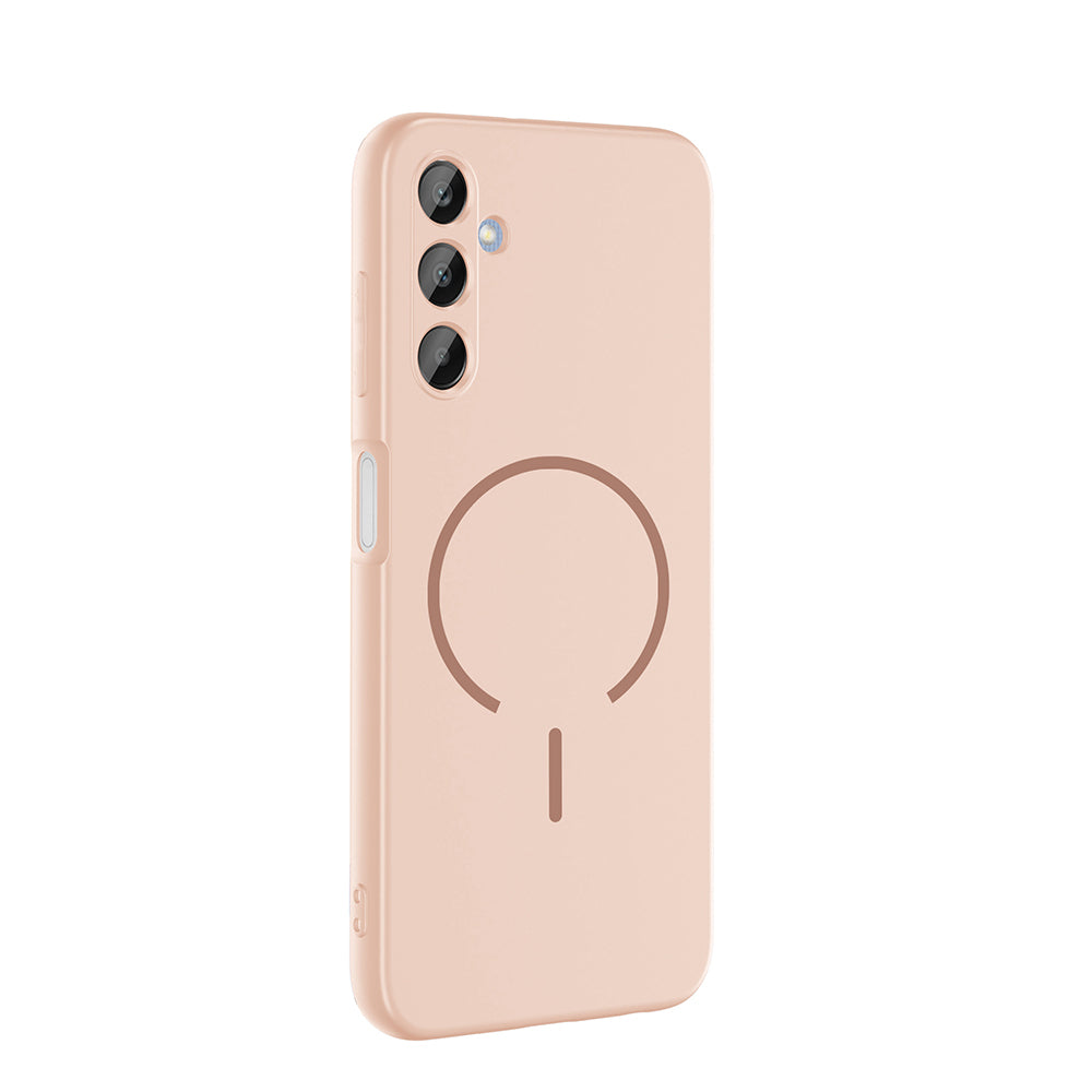 Galaxy A15 Uyumlu Kılıf M-safe Şarj Özellikli Zore Meta Kapak