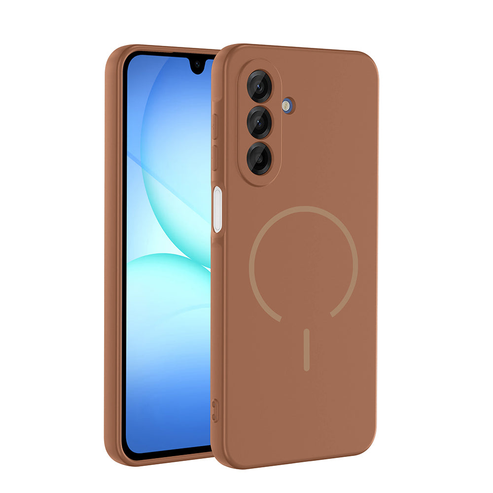 Galaxy A16 Uyumlu Kılıf M-safe Şarj Özellikli Zore Meta Kapak