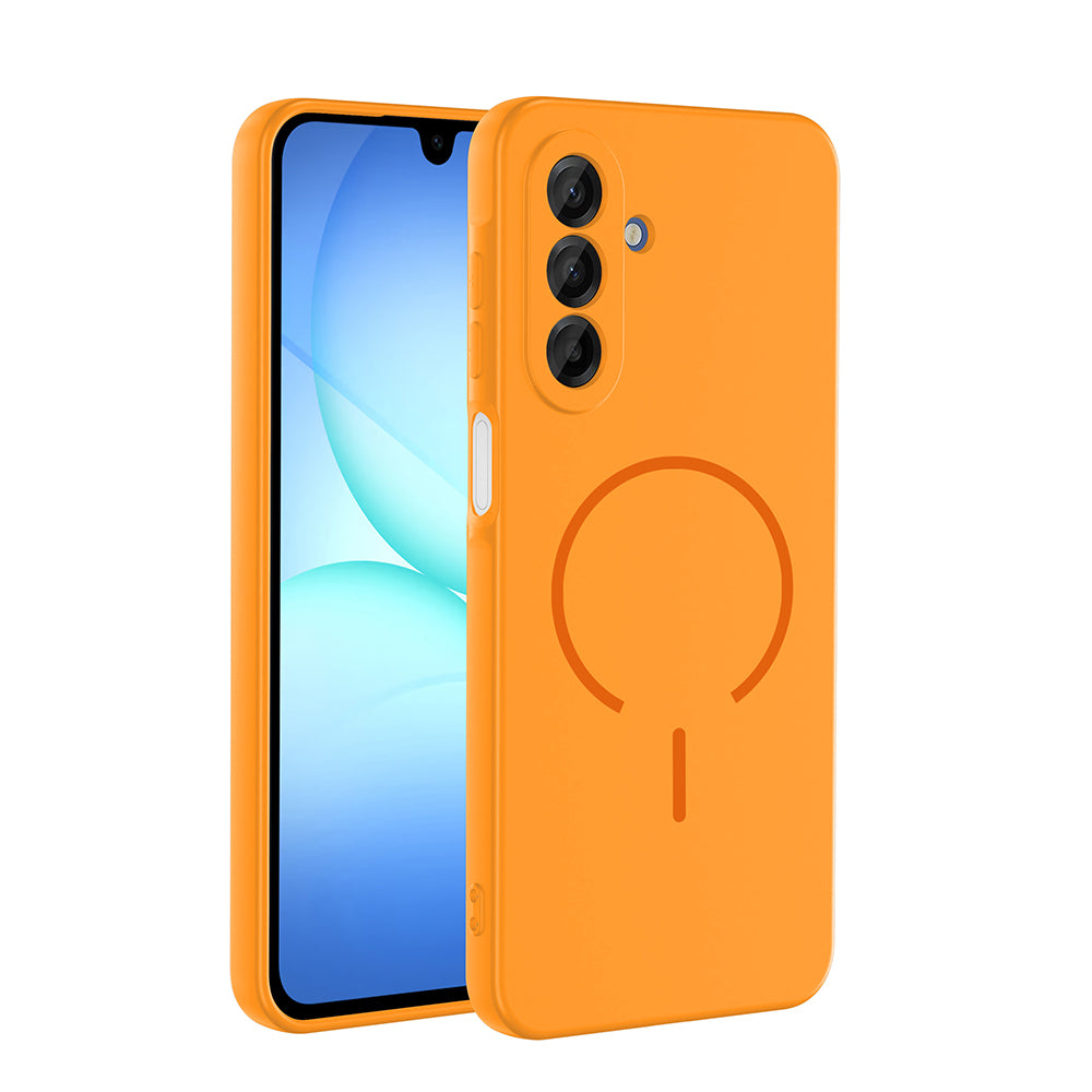 Galaxy A16 Uyumlu Kılıf M-safe Şarj Özellikli Zore Meta Kapak
