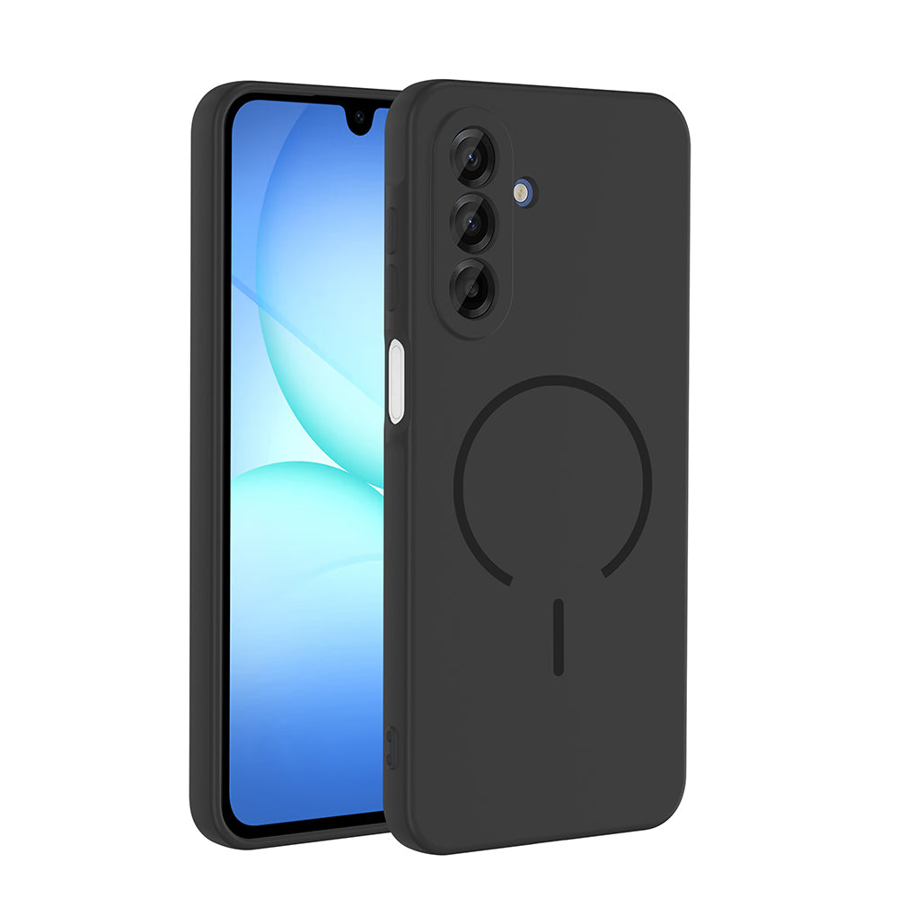 Galaxy A16 Uyumlu Kılıf M-safe Şarj Özellikli Zore Meta Kapak