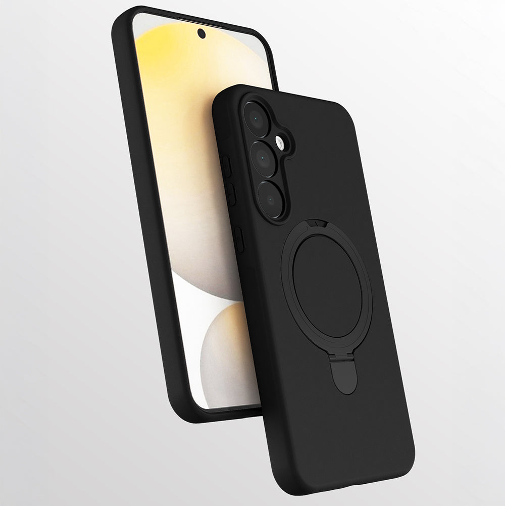 Galaxy A17 Uyumlu Kılıf M-safe Şarj Özellikli Standlı Zore Samara Kapak