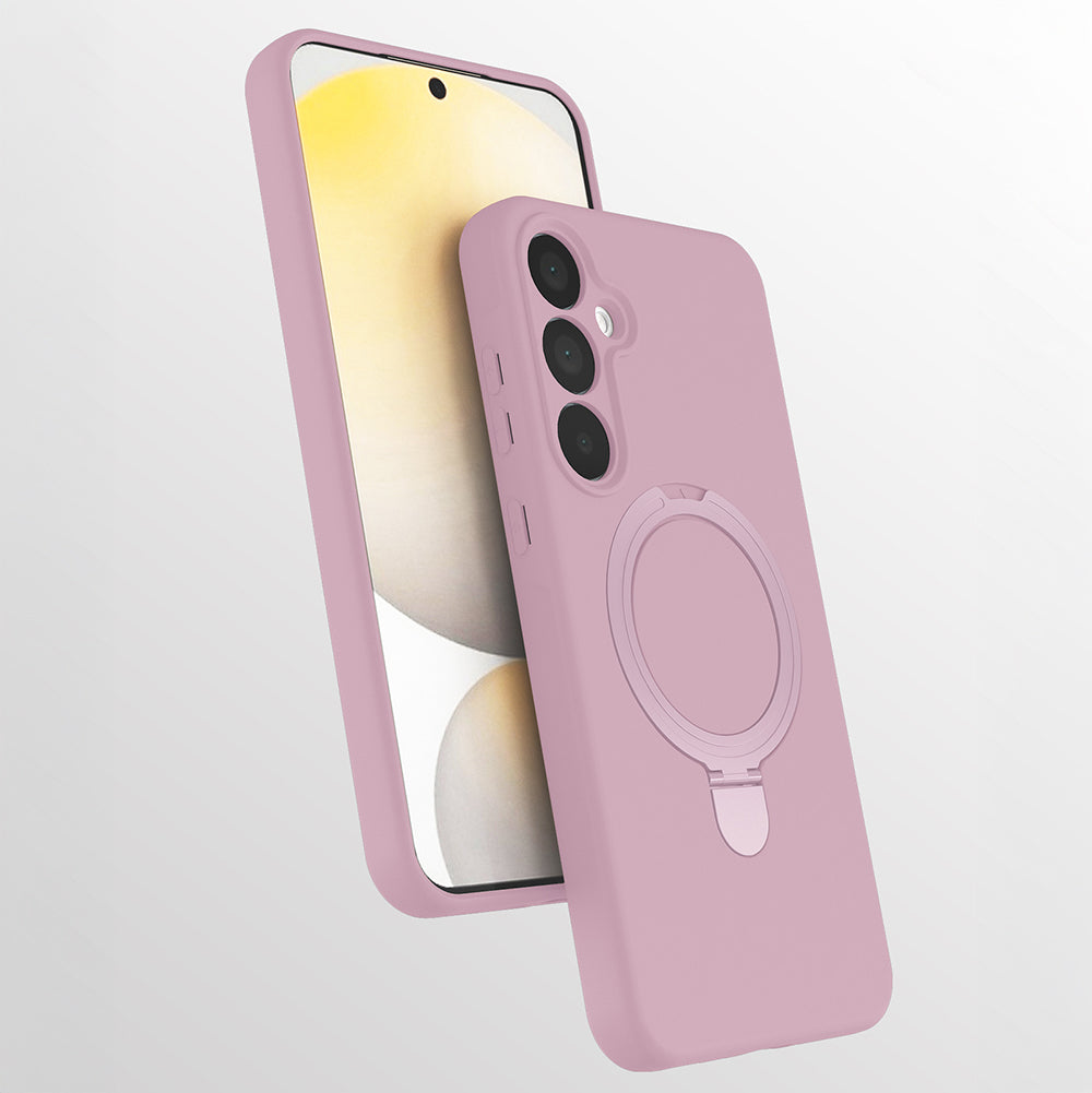 Galaxy A17 Uyumlu Kılıf M-safe Şarj Özellikli Standlı Zore Samara Kapak