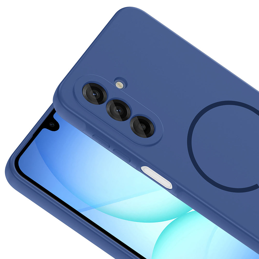 Galaxy A17 Uyumlu Kılıf M-safe Şarj Özellikli Zore Meta Kapak