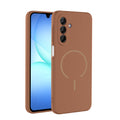 Galaxy A17 Uyumlu Kılıf M-safe Şarj Özellikli Zore Meta Kapak