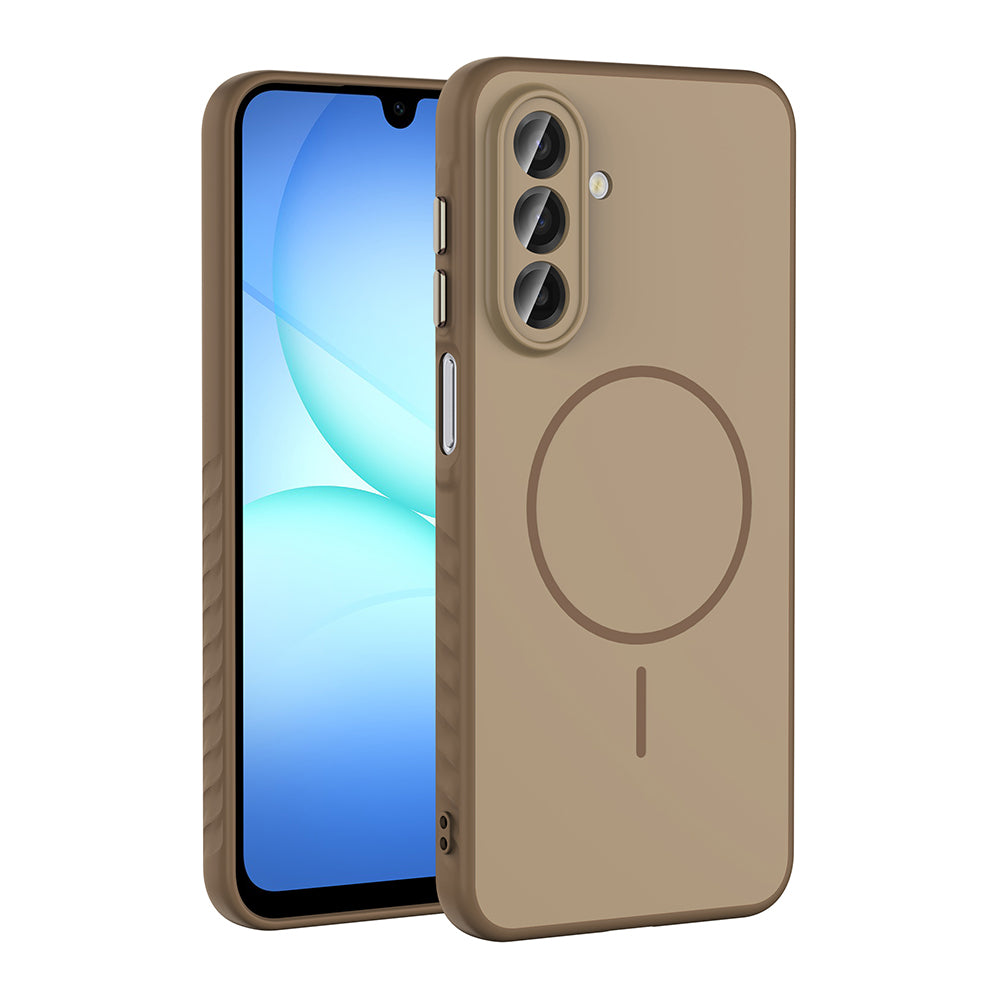 Galaxy A17 Uyumlu Kılıf M-safe Şarj Özellikli Zore Tea Kapak