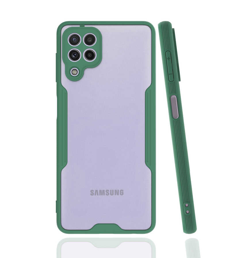 Galaxy A22 4G Uyumlu Kılıf Zore Parfe Kapak