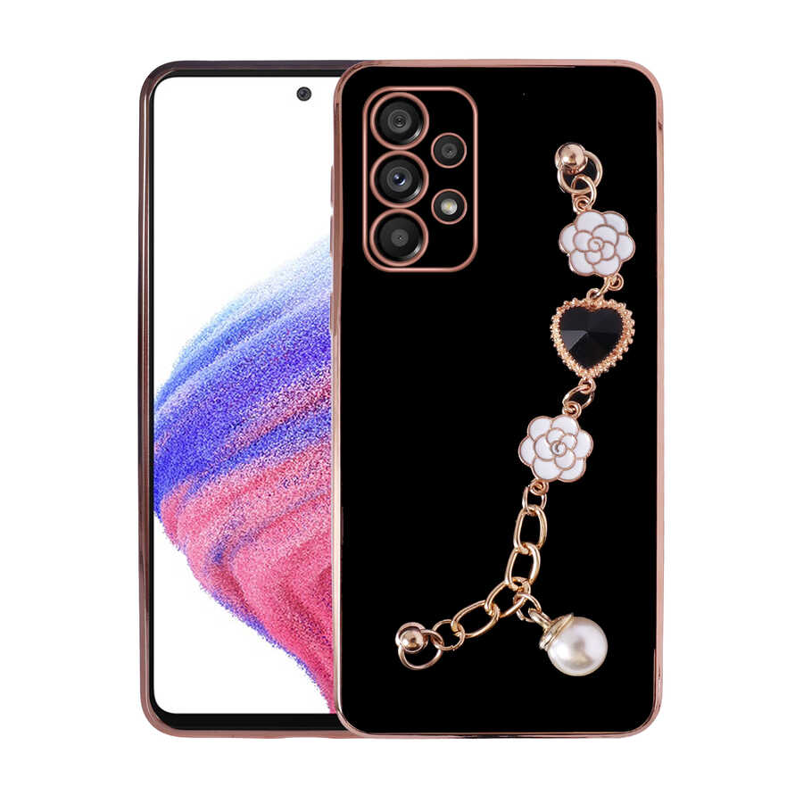 Galaxy A23 Uyumlu Kılıf El Tutamaçlı Kamera Korumalı Zore Taka Silikon Kapak