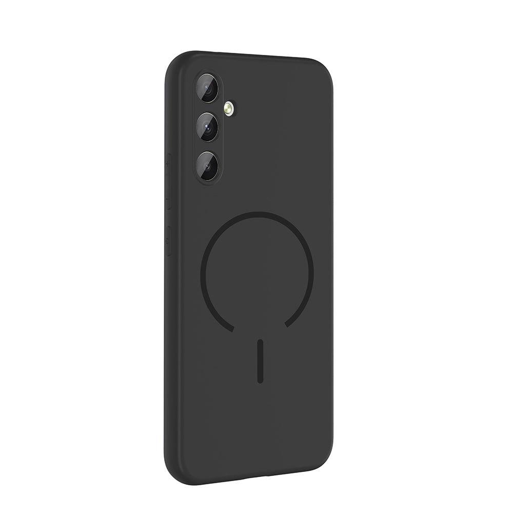 Galaxy A24 Uyumlu Kılıf M-safe Şarj Özellikli Zore Meta Kapak