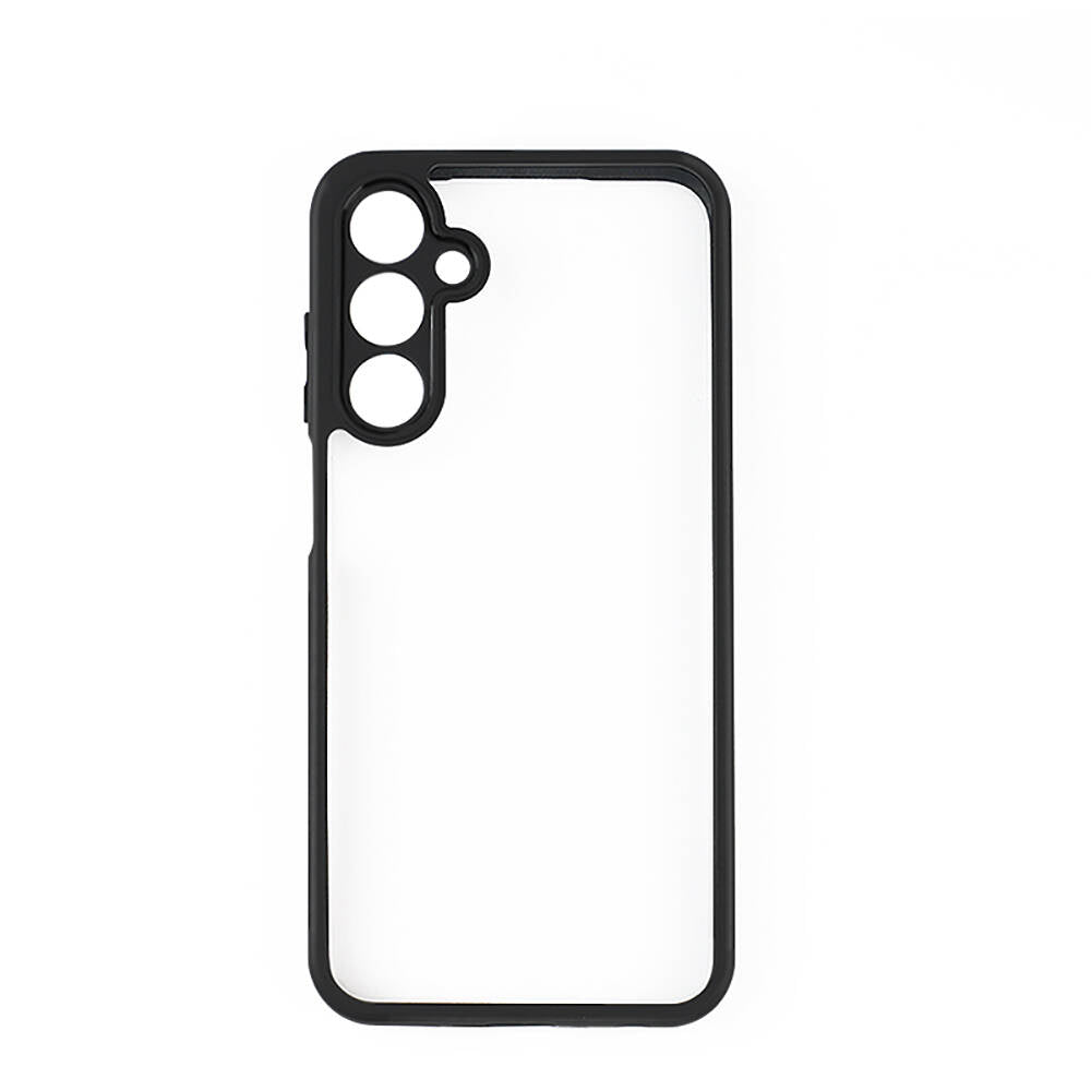 Galaxy A25 Uyumlu Kılıf Kamera Korumalı Şeffaf Arka Yüzey Zore New Roll Kapak