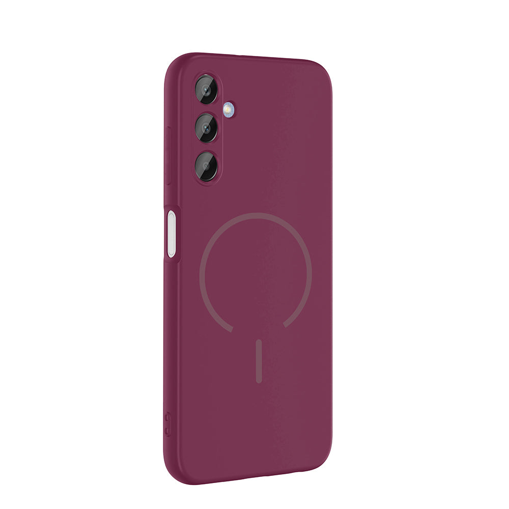 Galaxy A25 Uyumlu Kılıf M-safe Şarj Özellikli Zore Meta Kapak