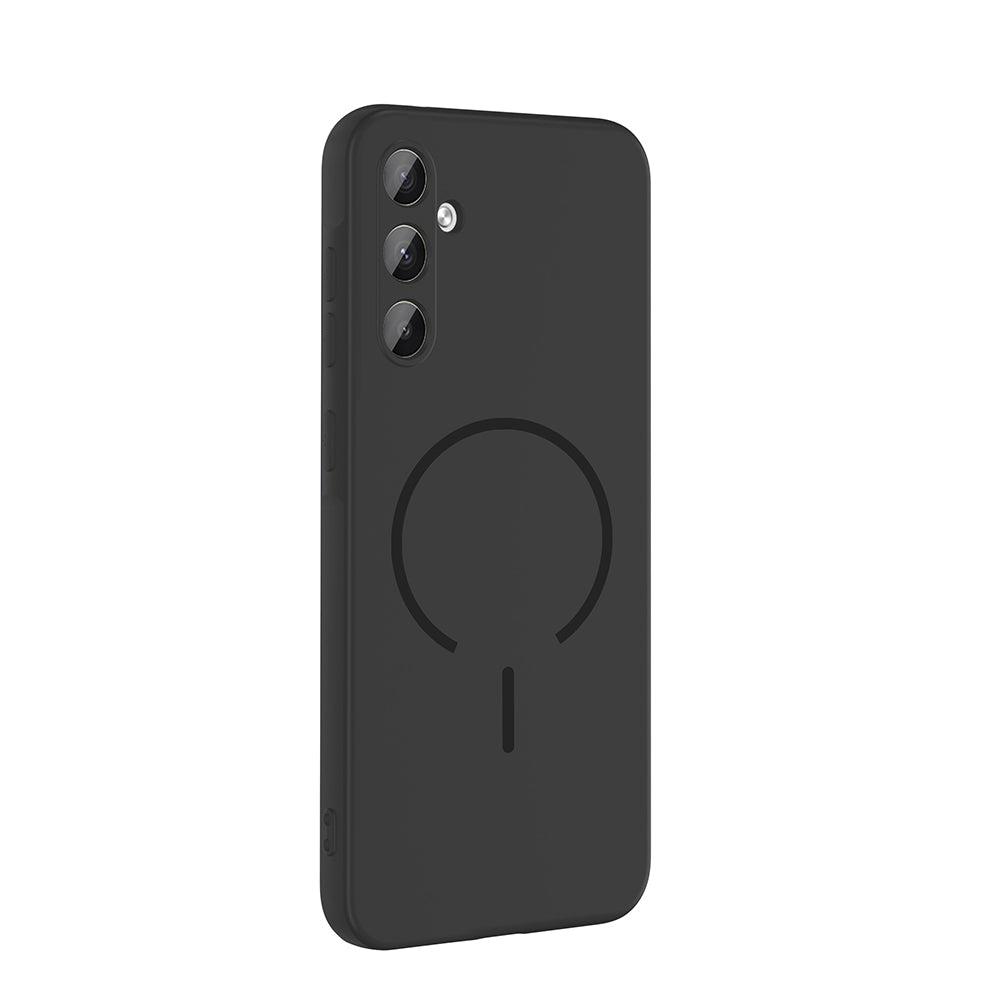 Galaxy A35 Uyumlu Kılıf M-safe Şarj Özellikli Zore Meta Kapak