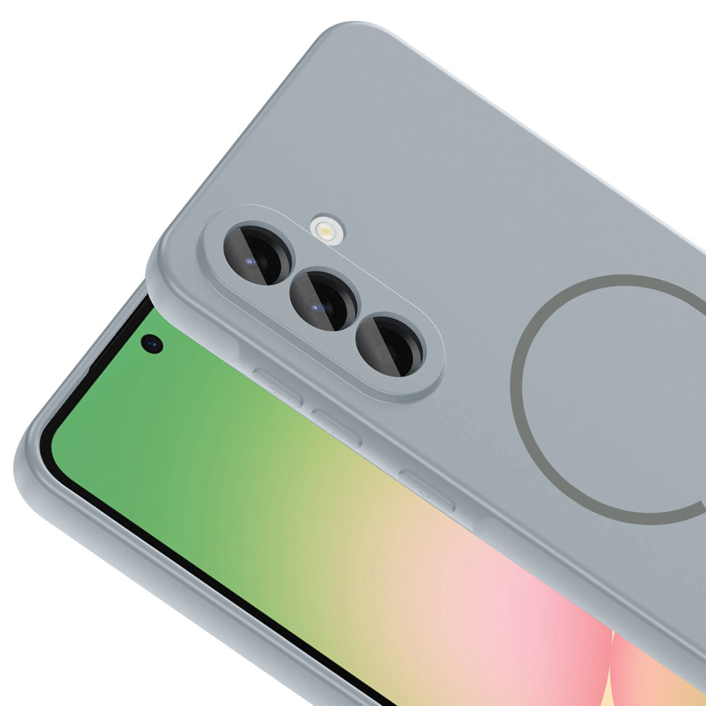 Galaxy A36 Uyumlu Kılıf M-safe Şarj Özellikli Zore Meta Kapak