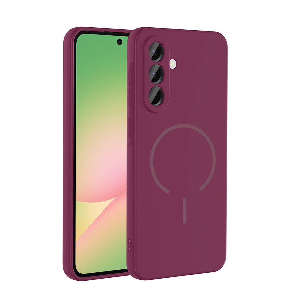 Galaxy A36 Uyumlu Kılıf M-safe Şarj Özellikli Zore Meta Kapak