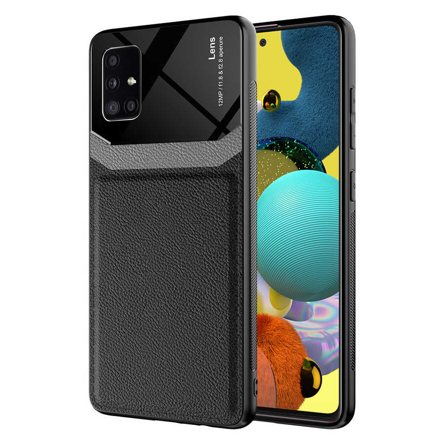 Galaxy A51 Uyumlu Kılıf Zore Emiks Kapak