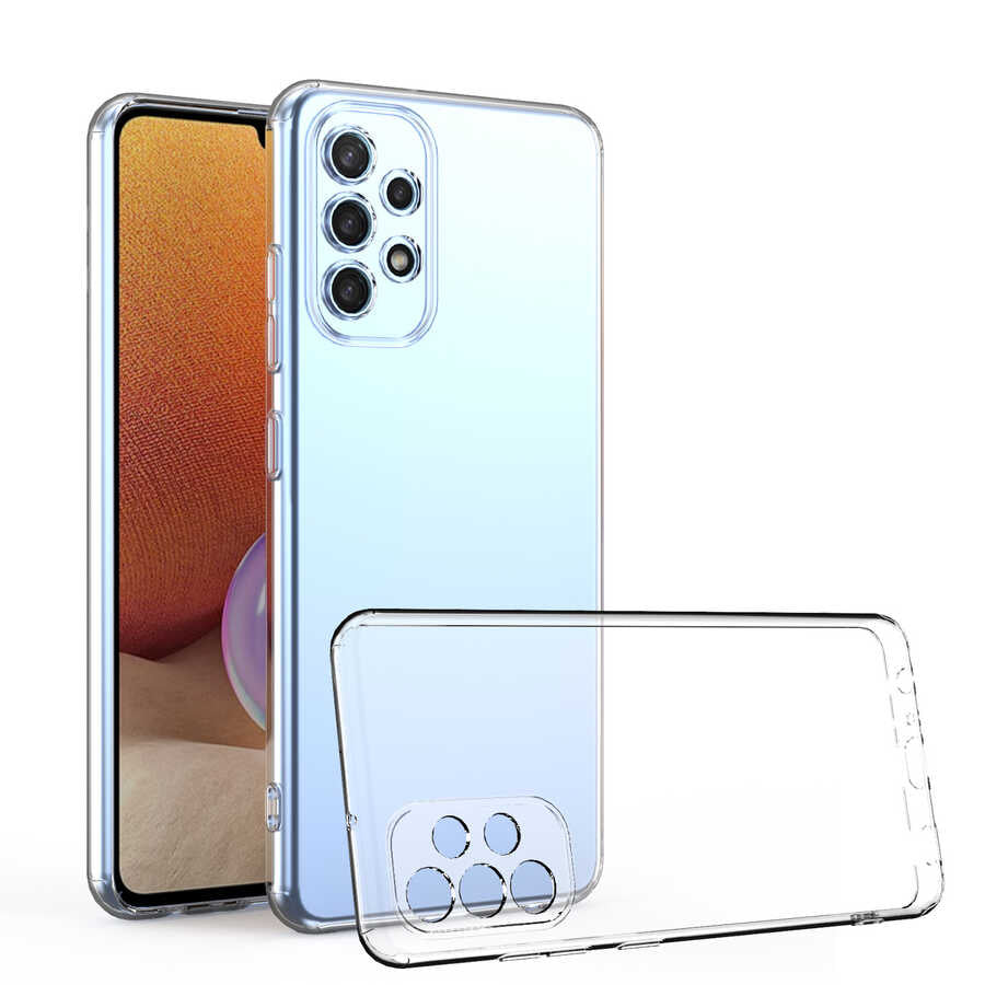 Galaxy A52 Uyumlu Kılıf Zore Kamera Korumalı Süper Silikon Kapak