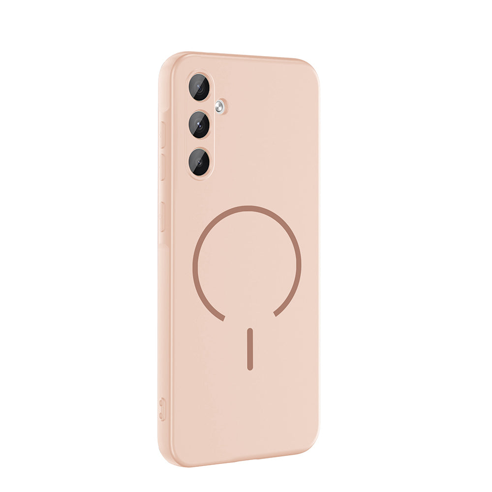 Galaxy A55 Uyumlu Kılıf M-safe Şarj Özellikli Zore Meta Kapak