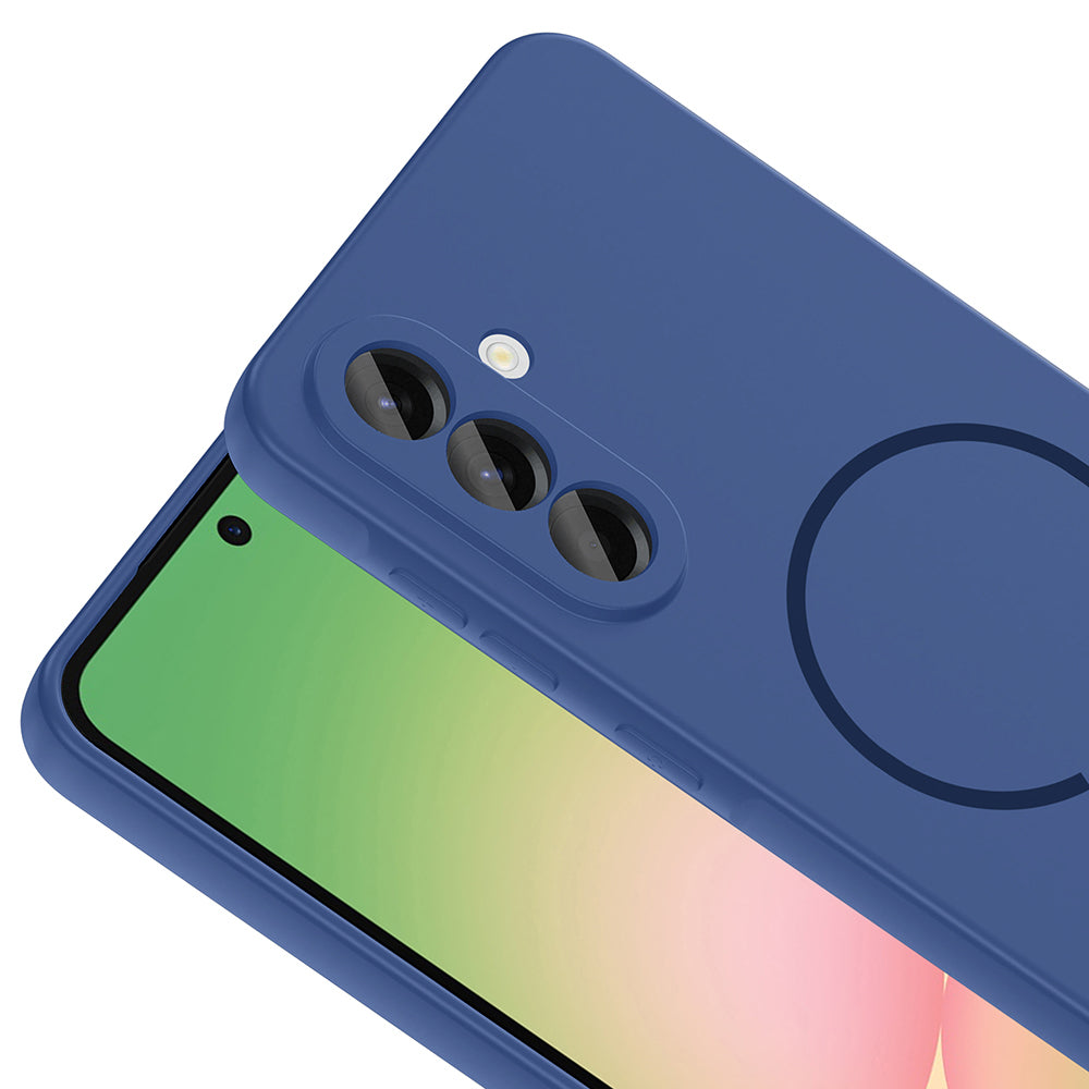 Galaxy A56 Uyumlu Kılıf M-safe Şarj Özellikli Zore Meta Kapak