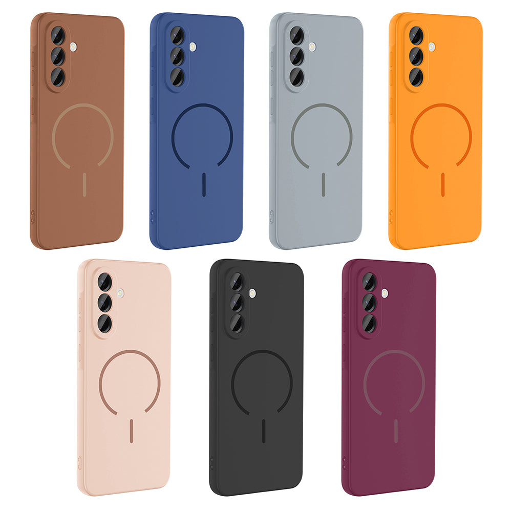 Galaxy A56 Uyumlu Kılıf M-safe Şarj Özellikli Zore Meta Kapak