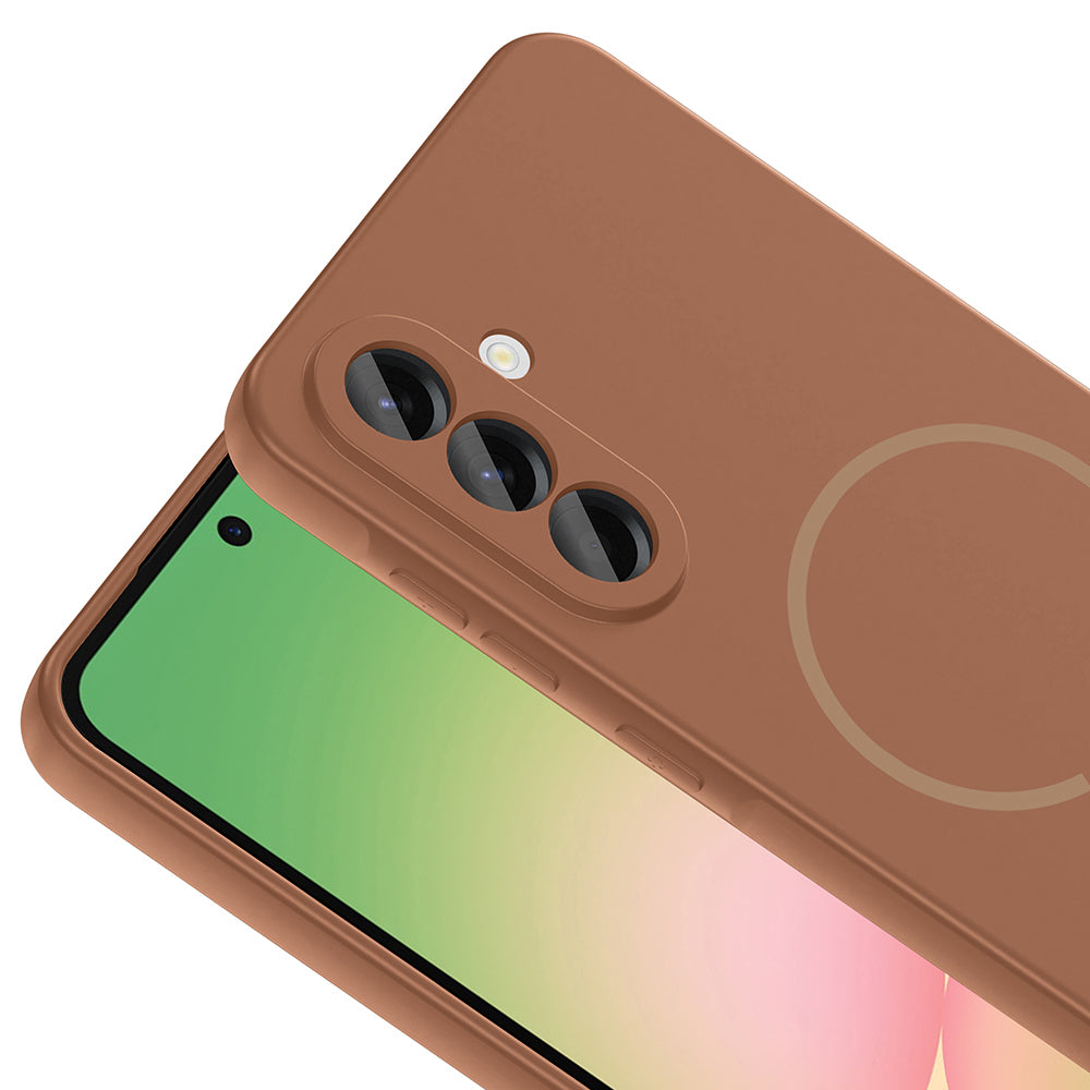 Galaxy A56 Uyumlu Kılıf M-safe Şarj Özellikli Zore Meta Kapak