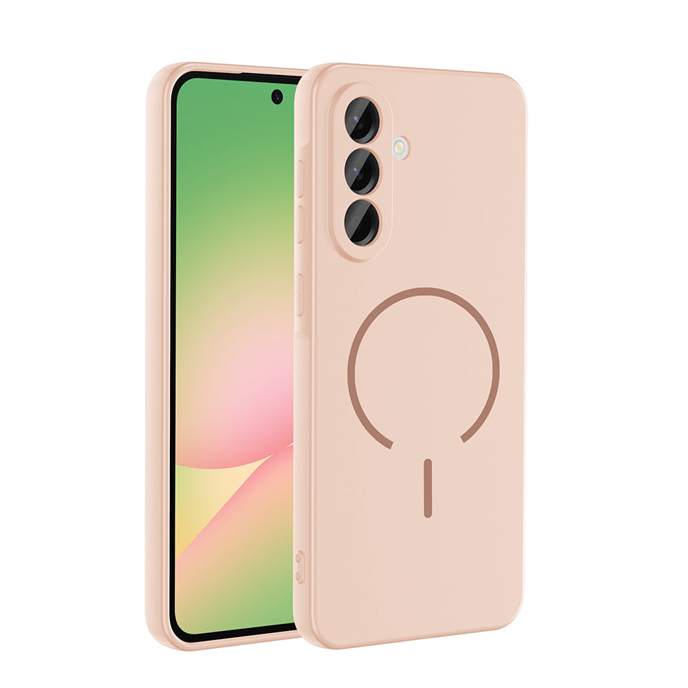 Galaxy A56 Uyumlu Kılıf M-safe Şarj Özellikli Zore Meta Kapak