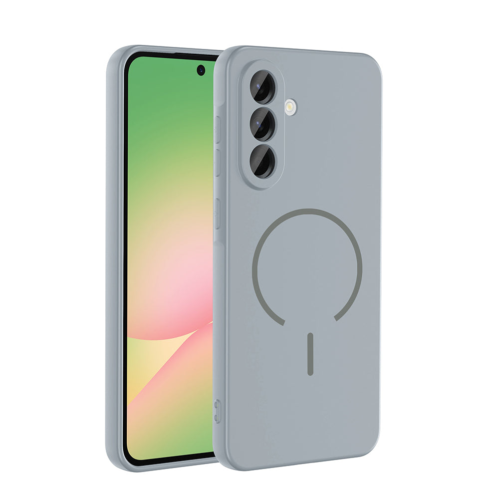Galaxy A56 Uyumlu Kılıf M-safe Şarj Özellikli Zore Meta Kapak