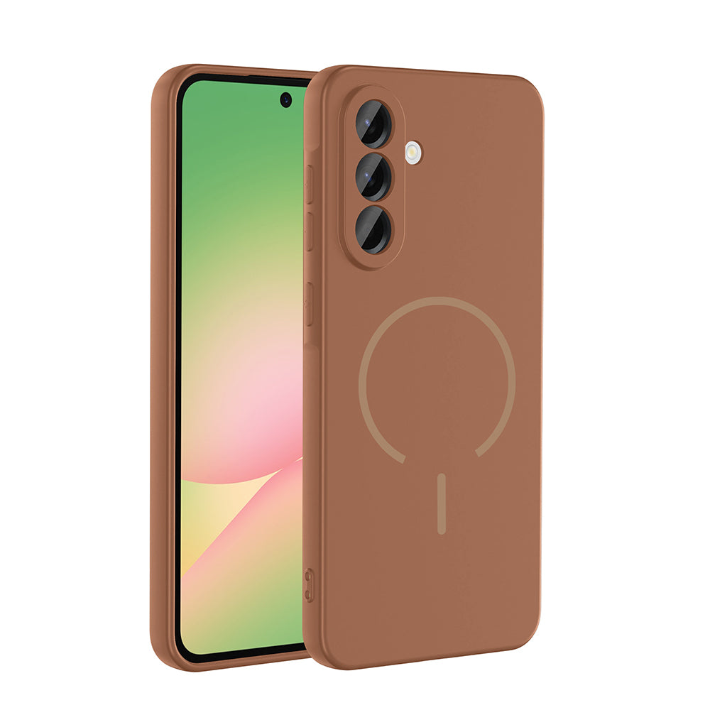 Galaxy A56 Uyumlu Kılıf M-safe Şarj Özellikli Zore Meta Kapak