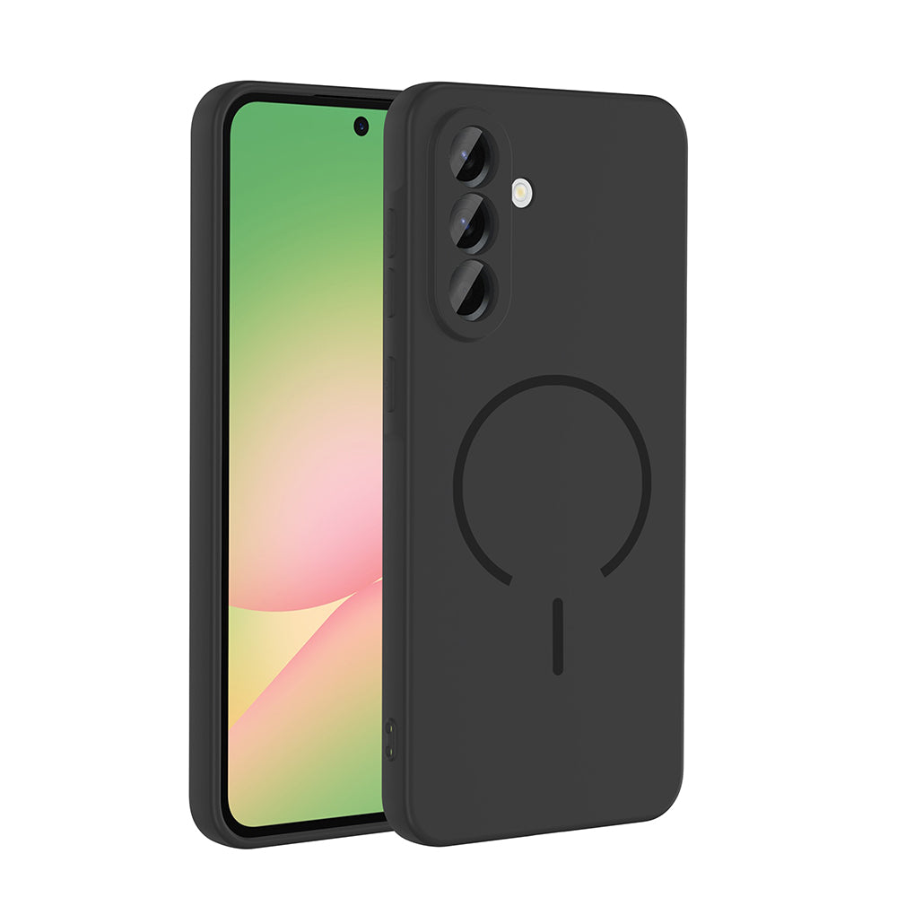 Galaxy A56 Uyumlu Kılıf M-safe Şarj Özellikli Zore Meta Kapak