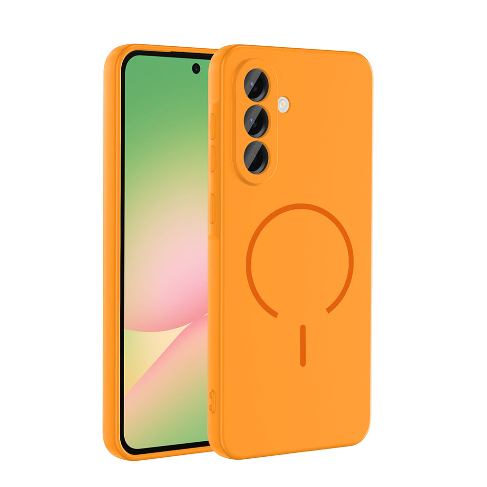 Galaxy A56 Uyumlu Kılıf M-safe Şarj Özellikli Zore Meta Kapak