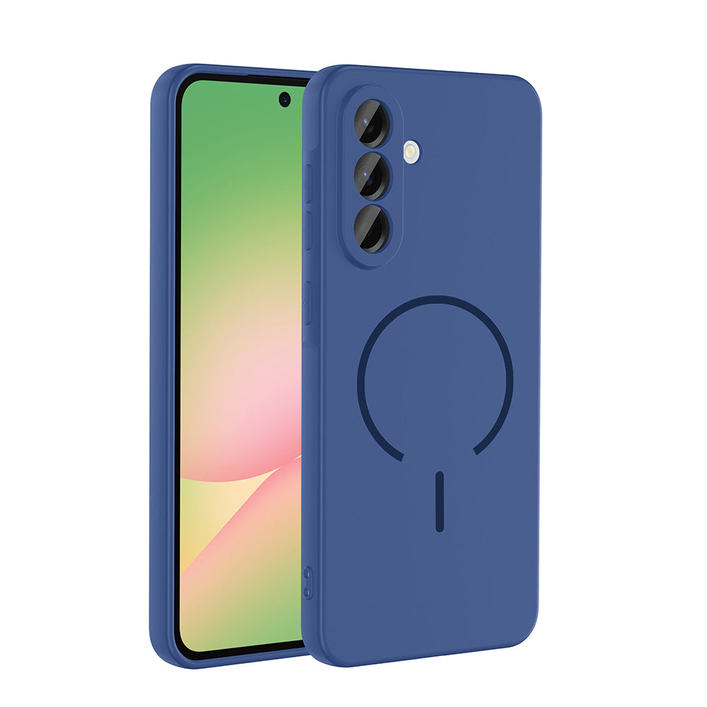 Galaxy A56 Uyumlu Kılıf M-safe Şarj Özellikli Zore Meta Kapak