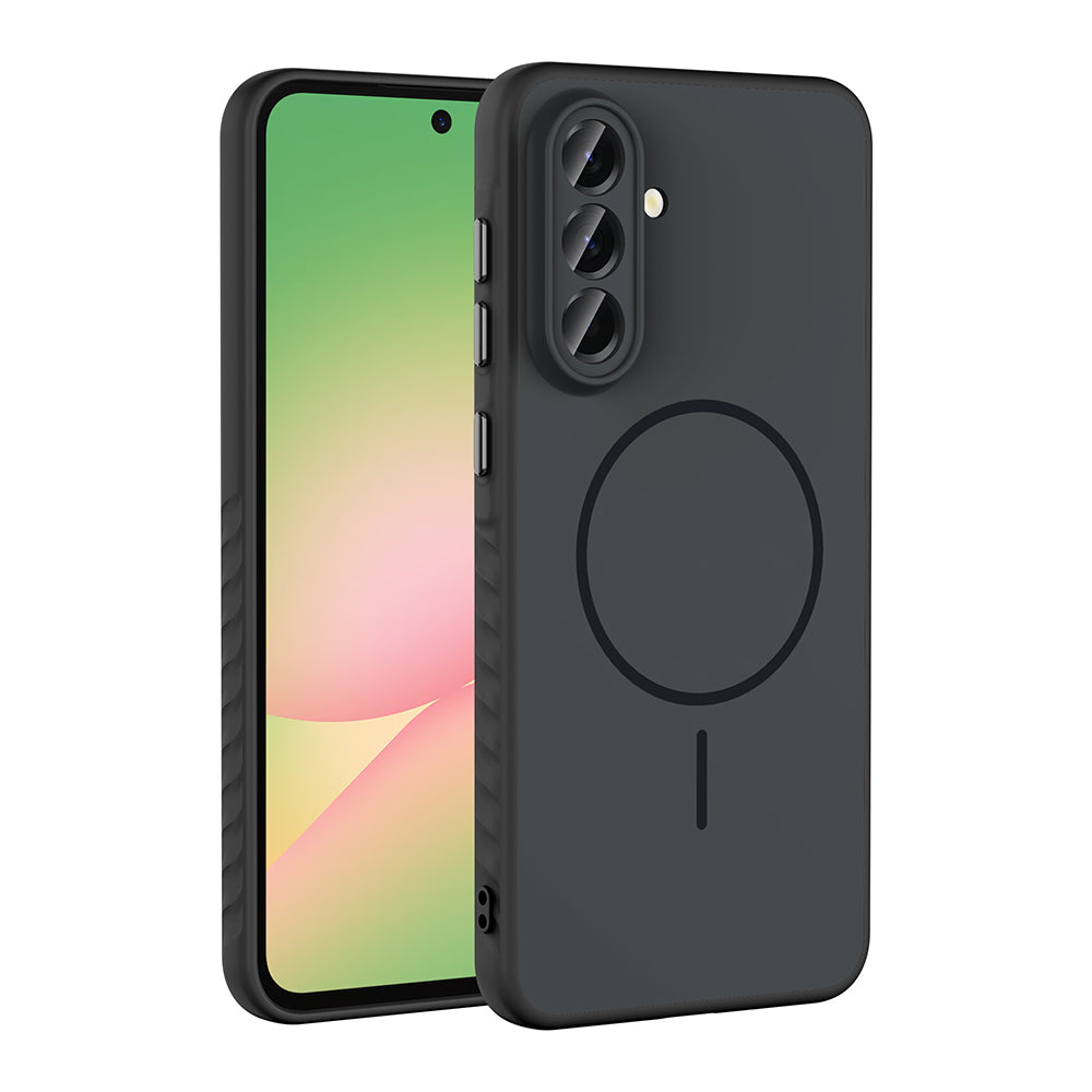 Galaxy A56 Uyumlu Kılıf M-safe Şarj Özellikli Zore Tea Kapak