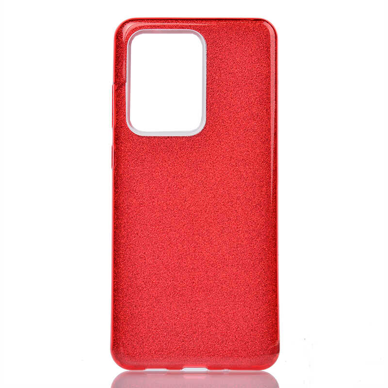 Galaxy S20 Ultra Uyumlu Kılıf Zore Shining Silikon