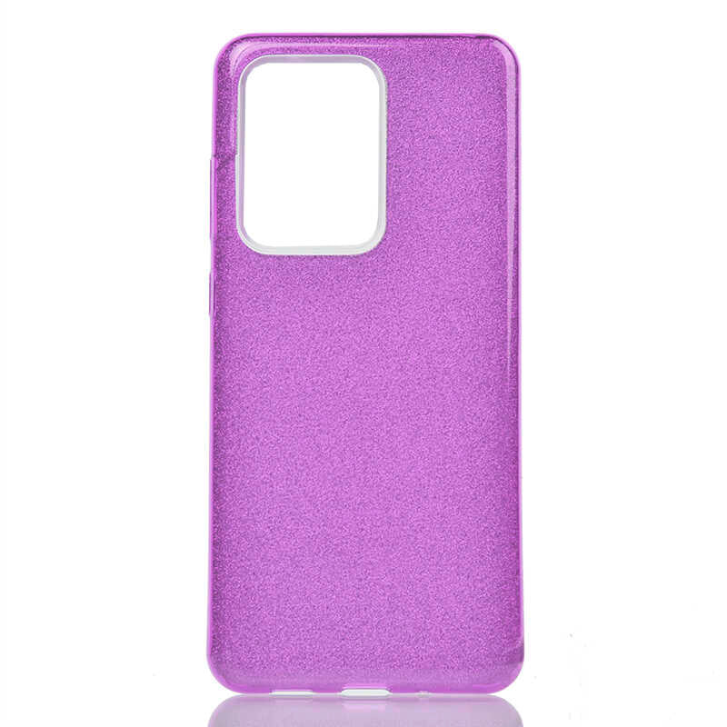 Galaxy S20 Ultra Uyumlu Kılıf Zore Shining Silikon