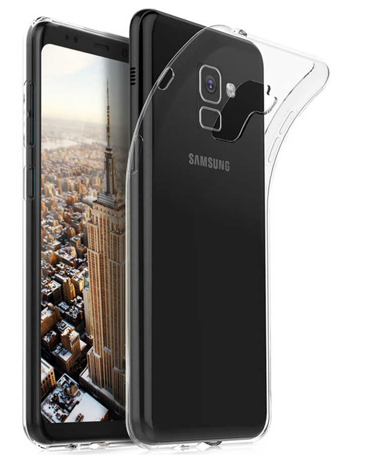 Galaxy A8 2018 Uyumlu Kılıf Zore Süper Silikon Kapak