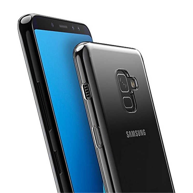 Galaxy A8 2018 Uyumlu Kılıf Zore Süper Silikon Kapak