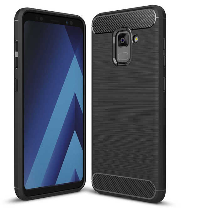 Galaxy A8 Plus 2018 Uyumlu Kılıf Zore Room Silikon Kapak