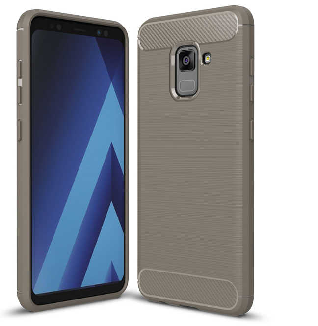 Galaxy A8 Plus 2018 Uyumlu Kılıf Zore Room Silikon Kapak
