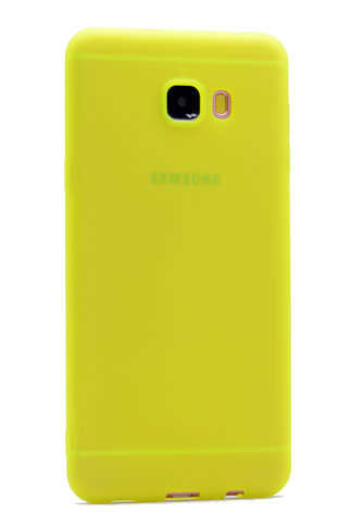 Galaxy C7 Uyumlu Kılıf Zore Premier Silikon Kapak