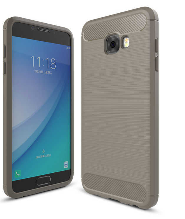Galaxy C7 Pro Uyumlu Kılıf Zore Room Silikon Kapak