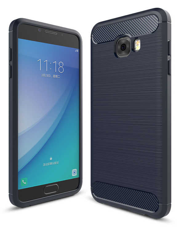 Galaxy C7 Pro Uyumlu Kılıf Zore Room Silikon Kapak