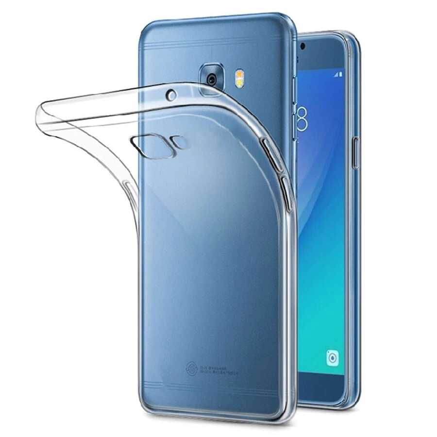 Galaxy C9 Pro Uyumlu Kılıf Zore Süper Silikon Kapak