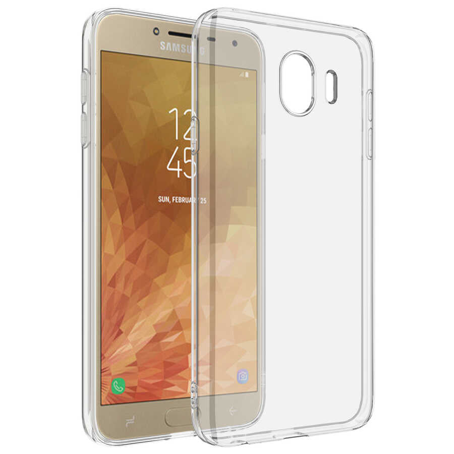 Galaxy J4 Uyumlu Kılıf Zore Süper Silikon Kapak